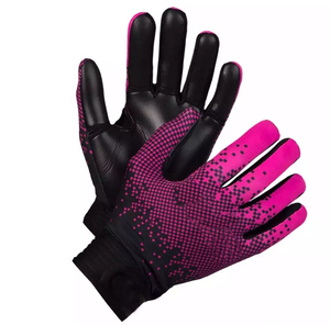 2025 nouveau style jeunesse gants de football américain robustes gants de sport respirants en couleur unie gants de football américain - Product Image 5