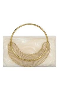 Bolso de Mano de Resina de Lujo de la Mejor Calidad, Nuevo Bolso de Mano de Resina Simple para Mujer, Bolso de Mano de Fiesta, Bolso de Mano de Noche para Chicas - Product Image 6