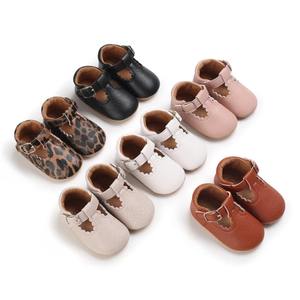 Chaussures pour bébé en cuir à rayures classiques Chaussures pour garçon et fille Multicolore Semelle en caoutchouc antidérapante Premiers marcheurs Mocassins pour bambins - Product Image 2