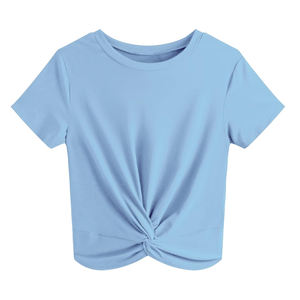 Shorts de course pour femmes, t-shirts à manches courtes, confortables, de haute qualité, personnalisés, très vendus - Product Image 4