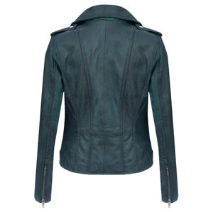 Venta caliente chaqueta de invierno Unisex de alta calidad transpirable lona cuero ecológico a prueba de viento fresco diseño elegante personalizado mujeres - Product Image 6