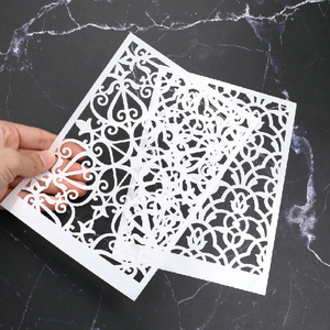 Khuôn Tô Vẽ Nghệ Thuật Tái Sử Dụng Tùy Chỉnh Trên Khuôn Tô Thủ Công - Product Image 4