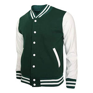 2026 Custom Street Legend Varsity Jacket Modern Letterman Bomber con chaqueta atlética a rayas Varsity con capucha - Product Image 3