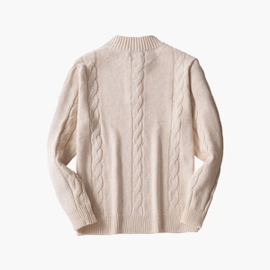 Suéteres de Punto Trenzado para Hombre de Old Money Scholar - Product Image 4