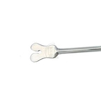 Sonde manuelle rainurée en acier inoxydable, instrument chirurgical réutilisable certifié CE pour usage médical professionnel