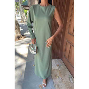 Vestido Largo de Una Manga Aethra 2693-8, Transpirable, Cómodo y Elegante - Product Image 2