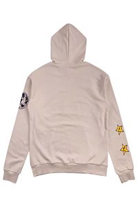 เสื้อสเวตเตอร์แบบมีฮู้ดของผู้ชายเสื้อฮู้ดแบบสวมหัวแขนยาวผ้าคอตตอน100% สั่งพิมพ์โลโก้ทรงโอเวอร์ไซส์ - Product Image 2