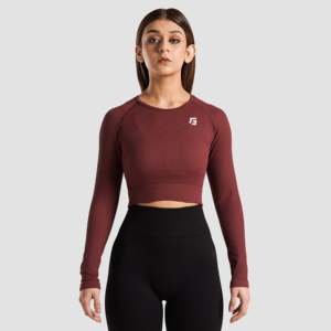 Turbotrade Coffee Crop Top Breathable Workout <b>Gear</b> - Product Image 2