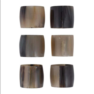 Servilleteros de cuerno pulido para bodas, accesorios de decoración de mesa, vajilla de jardín para el hogar, juegos de café y vino - Product Image 3