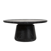 Emballage personnalisé maison jardin style de vie léger table basse en béton meubles au design innovant pour l'extérieur