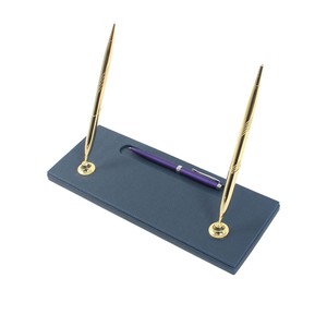 Ensemble de bureau en cuir, fournitures de bureau, accessoires de bureau, organisateur de bureau, papeterie, accessoires de bureau, décoration de bureau, 9 pièces - Product Image 6