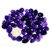 Lot de pierres précieuses en améthyste africaine naturelle de qualité AAA, facettées, en vrac, offre de vente en gros, fournitures pour les fabricants de bijoux et l'artisanat