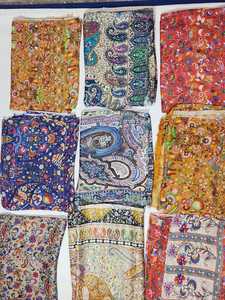 Fashionable Silk Scarves with Custom Prints Direct Factory Supply High Quality Silk Printed Scarves Personalized Designs - Product Image 2