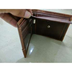 Perfect Gift Genuine Leather Fashion Open Closure Men's <b>Waterproof</b> Cash <b>Wallet</b> Long Lasting Best Quality Export - Product Image 5