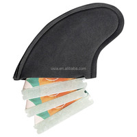 Ailerons de surf OEM Future pour Quad Surf Fins, design personnalisé, en fibre de carbone, bambou, bois, pour planches de surf longboard, shortboard, utilisation en mer