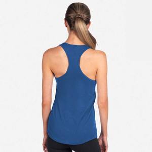 Camiseta sin Mangas para Mujer, Estilo Deportivo, Espalda Cruzada, Ajuste Holgado, para Yoga, Running, Pilates, Color Sólido - Product Image 2