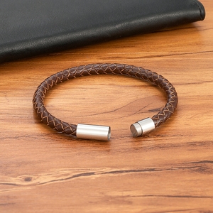 MenneM Bracciali Geometrici Placcati Oro per Uomo, 4-6mm, Stile Estetico Classico e di Tendenza - Regalo - Product Image 6