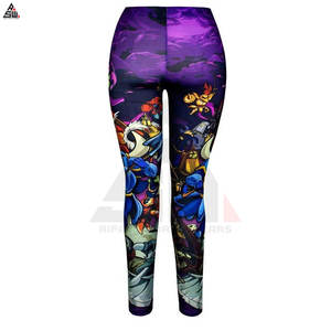 Oem Service Best Quality Winter Casual Thin <b>Mesh</b> Women <b>Leggings</b> Breathable Knee-Length - Product Image 4