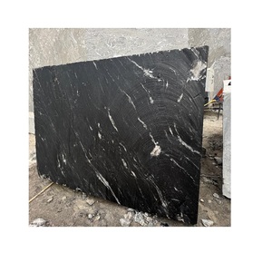 Elegante grafito pulido granito negro Piedra Natural diseño moderno duradero para pisos de lujo y encimeras forma de losa grande - Product Image 1