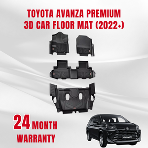 Alfombrillas de coche TPE para Toyota Avanza 2022 +, juego de alfombrillas antideslizantes de vehículo sin olor de ajuste personalizado Premium, de alta calidad, listas para enviar, duraderas - Product Image 4