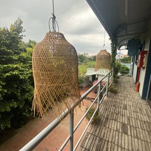 Modern Series <b>Rattan</b> Lampshade <b>Pendant</b> Light Big Size Bamboo Material for Indoor and Outdoor Use Asian Farmhouse Design Style - Product Image 2