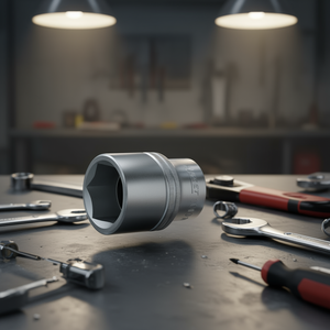 Hazet 3/4'' Short 6-Point Metric Square <b>Socket</b> - Product Image 3