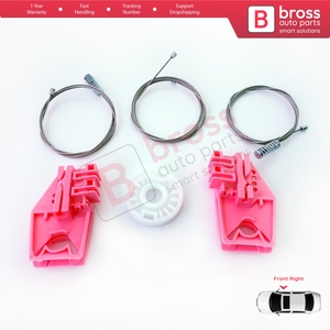 Kit de réparation de lève-vitre électrique BWR568 avant droit pour Octavia MK2 A5 1Z3 1Z5 2004-2013 4/5 portes 1Z1837462 - Product Image 3