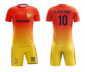 Uniformes de football personnalisés haut de gamme 2026 |   Maillots sublimés légers et respirants OEM |   Slim Fit à manches courtes - Product Image 2