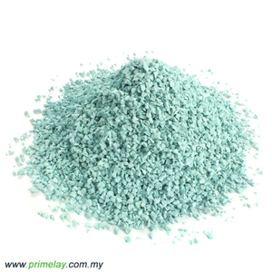 Tiffany Blue เม็ดยางเกรดการปั้นขนาดเม็ด1-4มม. สำหรับใช้ในสนามเด็กเล่น - Product Image 3