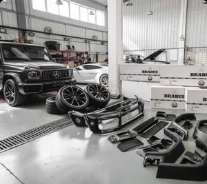 Vorsteiner hitam lencana Larte Topcar Siracusa Wald body kit untuk Porsche Matic Ferrari Bentley Rolls-Royce Mercedes