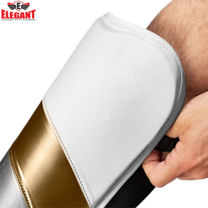 Protecteur de jambe de protection de tibia de boxe, impression de Logo personnalisé pour hommes, coussin de tibia, gants de boxe par Elegant Sports - Product Image 4