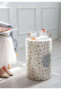 Table basse en bois de mop écologique, style moderne, salon, hôtel, fabrication artisanale au Vietnam, TIMELESS CRAFT, meilleur prix - Product Image 3