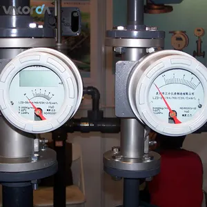 Metal Tube Rotor Flowmeter Float Flowmeter High Temperature 304 Nitrogen Air Water Gas Flow Meter