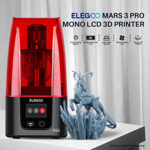 Impresora 3D Automática ELEGOO Mars 3 Pro 4K, Impresora 3D de Resina para Uso Dental, Médico, Industrial, Joyería y Tarjetas, Utiliza SLA, SLM, DLP - Product Image 2