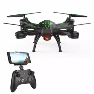 Drone RC K200 720P HD Wi-Fi FPV avec caméra 4 canaux 2.4GHz Drones débutants 6 axes Transmission vidéo en direct Télécommande 15km - Product Image 1