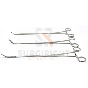 Pinzas Pulmonares Manuales de Acero Inoxidable para Toracoscopia, Agarre Linfático, Certificación CE, Kit Quirúrgico Clase I de SurgiRight - Product Image 4