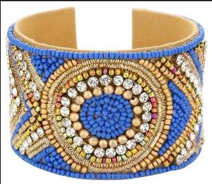 Jachon Bracelets à la mode Bracelets en résine acrylique Bracelet Déclaration irrégulière Grands bracelets larges et épais Bracelet transparent - Product Image 5