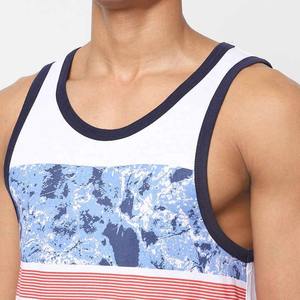 Nouveauté 2026 Débardeur de musculation pour homme, extensible, col rond, coupe droite, uni, pour la course, le fitness et la gym - Product Image 3