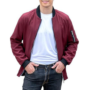 Chaquetas Bomber Impermeables y Cortavientos para Hombre 2025, de Secado Rápido, para Invierno, con Logotipo Personalizado, de Nailon/Poliéster, Venta Directa de Fábrica - Product Image 4