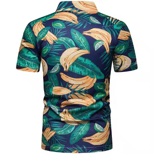 Polos à sublimation, tissu en coton respirant à la coupe ajustée et élégant avec des imprimés graphiques sublimés, parfait pour les looks estivaux - Product Image 6