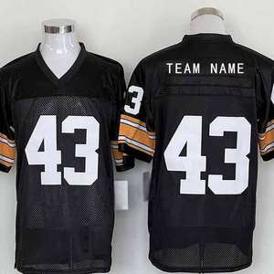 2025 New Design Stitched American Football Jersey 100% Polyester Custom Sublimation Sportswear Adult Football Jerseys - Product Image 2