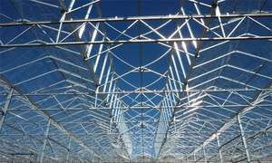 แผงกระจกเรือนกระจกสำหรับการเกษตรเชิงพาณิชย์แบบหลายช่วงสำหรับขาย - Product Image 2