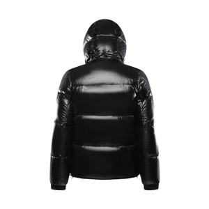 Chaqueta Acolchada de Invierno al por Mayor con Cuello Alto, Colores Personalizados y Logotipo Frontal - Impermeable y Cortavientos para Hombre - Product Image 3