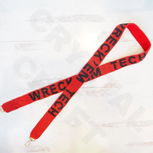 กระเป๋าถือ CRYSTAL CRAFT รุ่น 2041 กระเป๋าโท้ท กระเป๋าถือแบบสั่งทำ สีขาว ทันสมัย หรูหรา ประดับลูกปัด งานฝีมือ ปักลาย ปรับสายได้ - Product Image 4