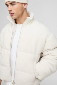 Vestes matelassées légères, chaudes, coupe-vent et respirantes pour hommes, col montant, logo sur le devant, manteau d'hiver et d'automne - Product Image 3