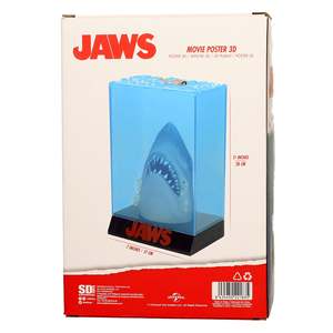 Póster 3D de Jurassic World con la Figura del Tiburón Blanco - Product Image 2
