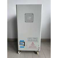 Stabilisateur de tension automatique monophasé 220V 30KVA Servo AVR entièrement en cuivre pour compresseur d'air