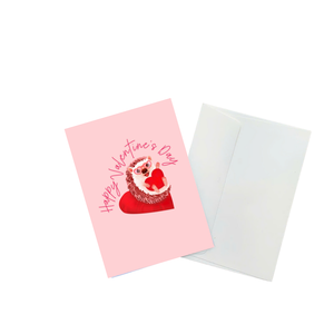 Lindo erizo sosteniendo corazón amor 3D Pop Up tarjeta de felicitación con sobre único hecho a mano tarjeta de felicitación especial para el Día de San Valentín - Product Image 5