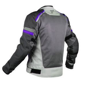 Vêtements de sport d'été coupe-vent en cuir véritable pour motards de rue Vêtements d'équitation grande taille avec caractéristiques de sécurité - Product Image 2