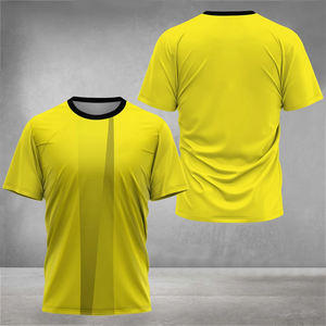 Camiseta Casual de Manga Corta para Hombre, 100% Algodón, Tejida, con Estampado Personalizado por Transferencia de Calor, Transpirable - Product Image 2